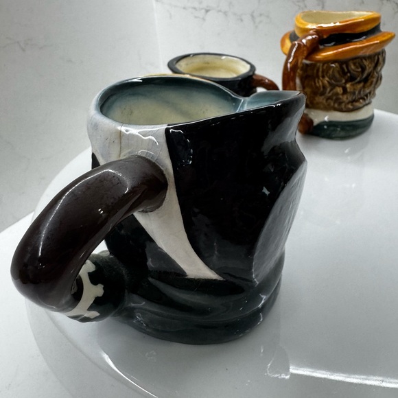 Vintage Toby Mugs made in Japan (lot of 4) - Picture 9 of 14